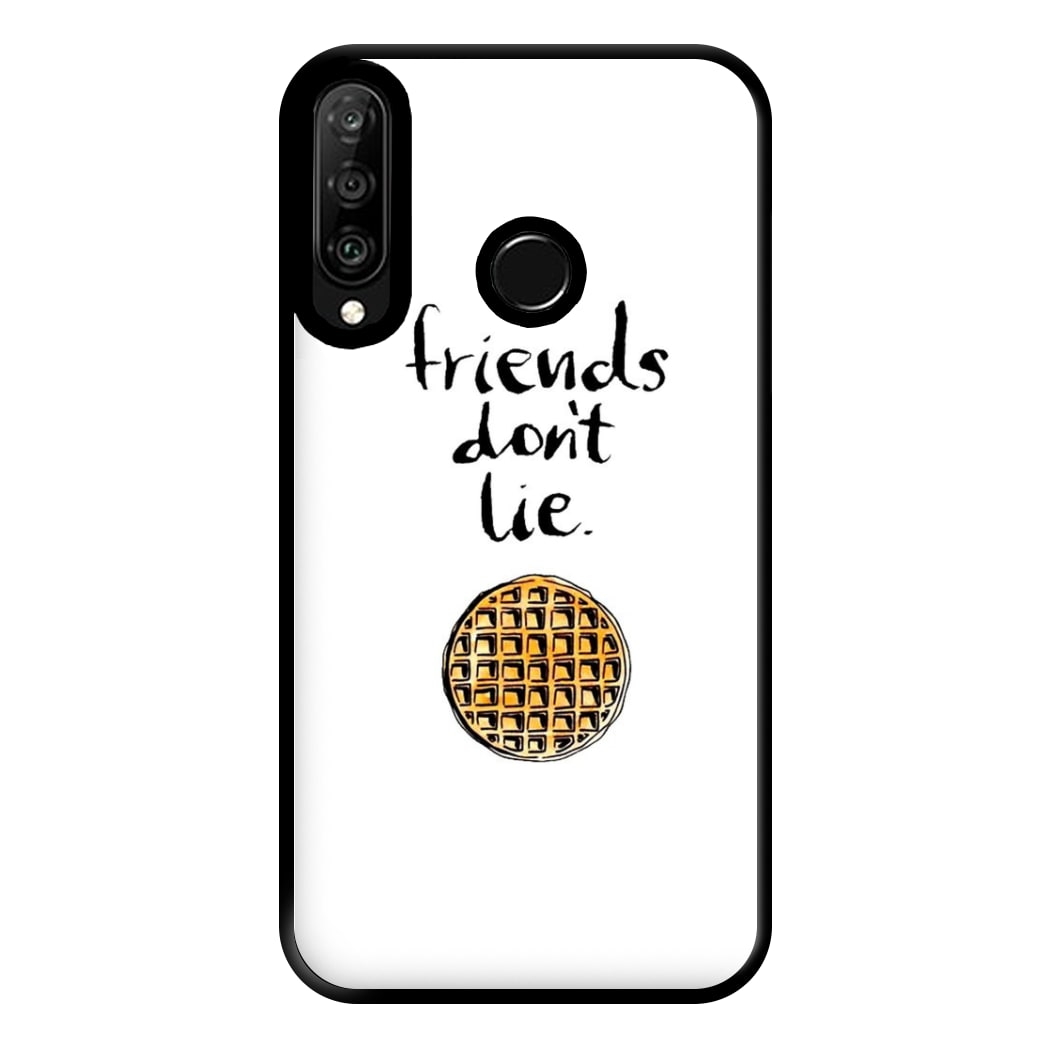 Friends Don't Lie Waffle Phone Case for Huawei P30 Lite