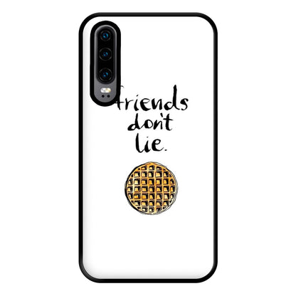 Friends Don't Lie Waffle Phone Case for Huawei P30