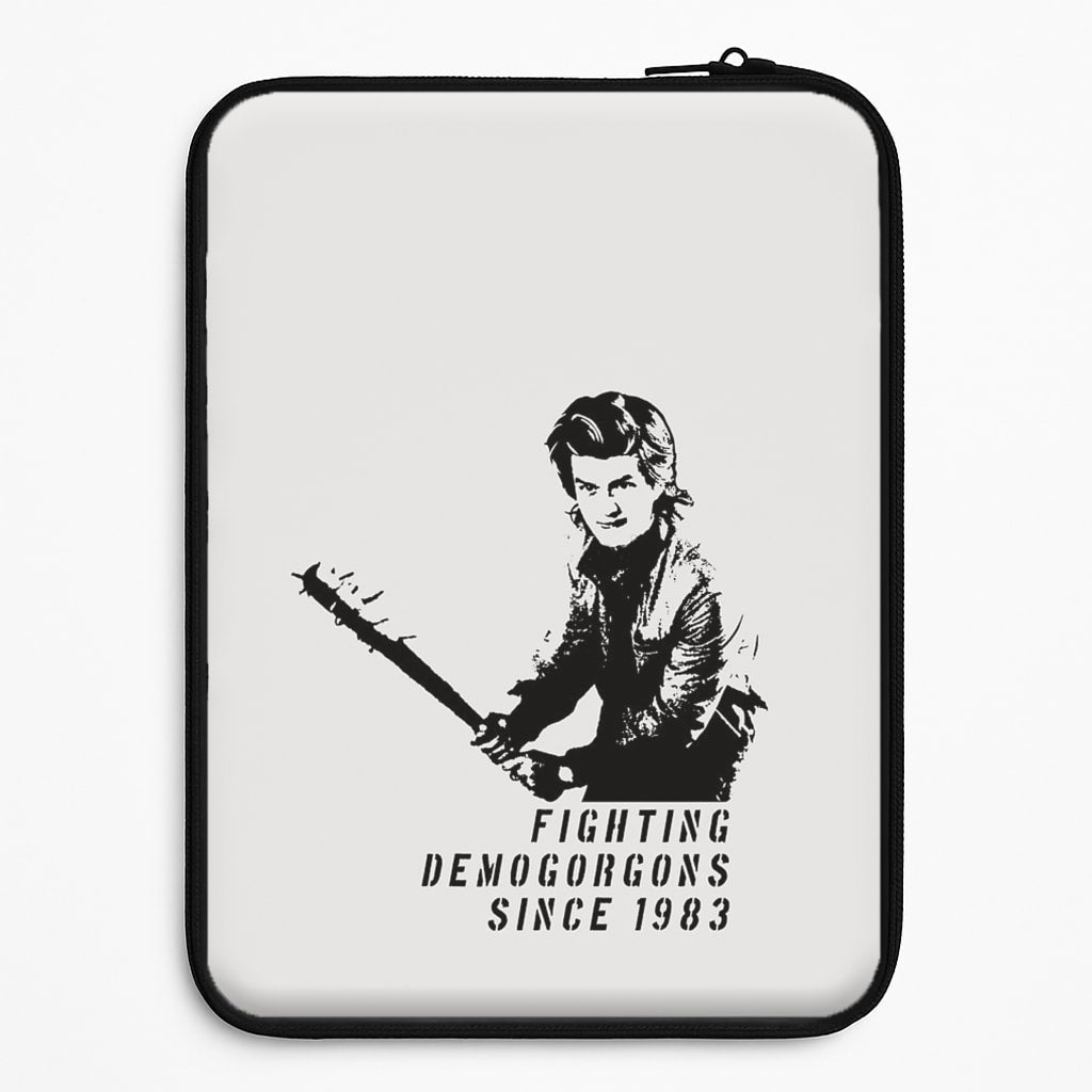 Fighting Demogorgons Since 1983 Laptop Sleeve
