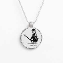 Fighting Demogorgons Since 1983 Necklace