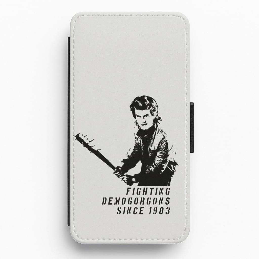 Fighting Demogorgons Since 1983 Flip / Wallet Phone Case
