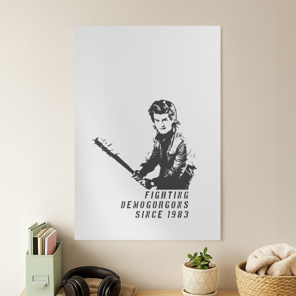 Fighting Demogorgons Since 1983 Poster