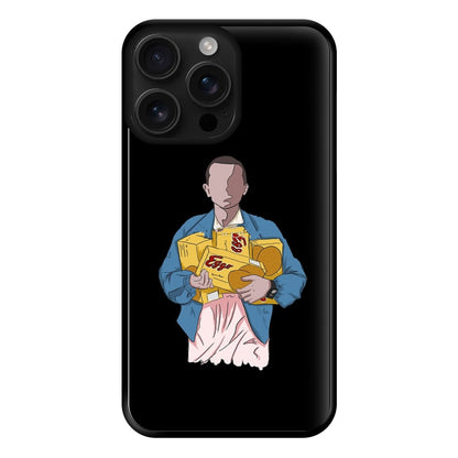 Eleven Faceless Cartoon Phone Case for iPhone 16 Pro Max