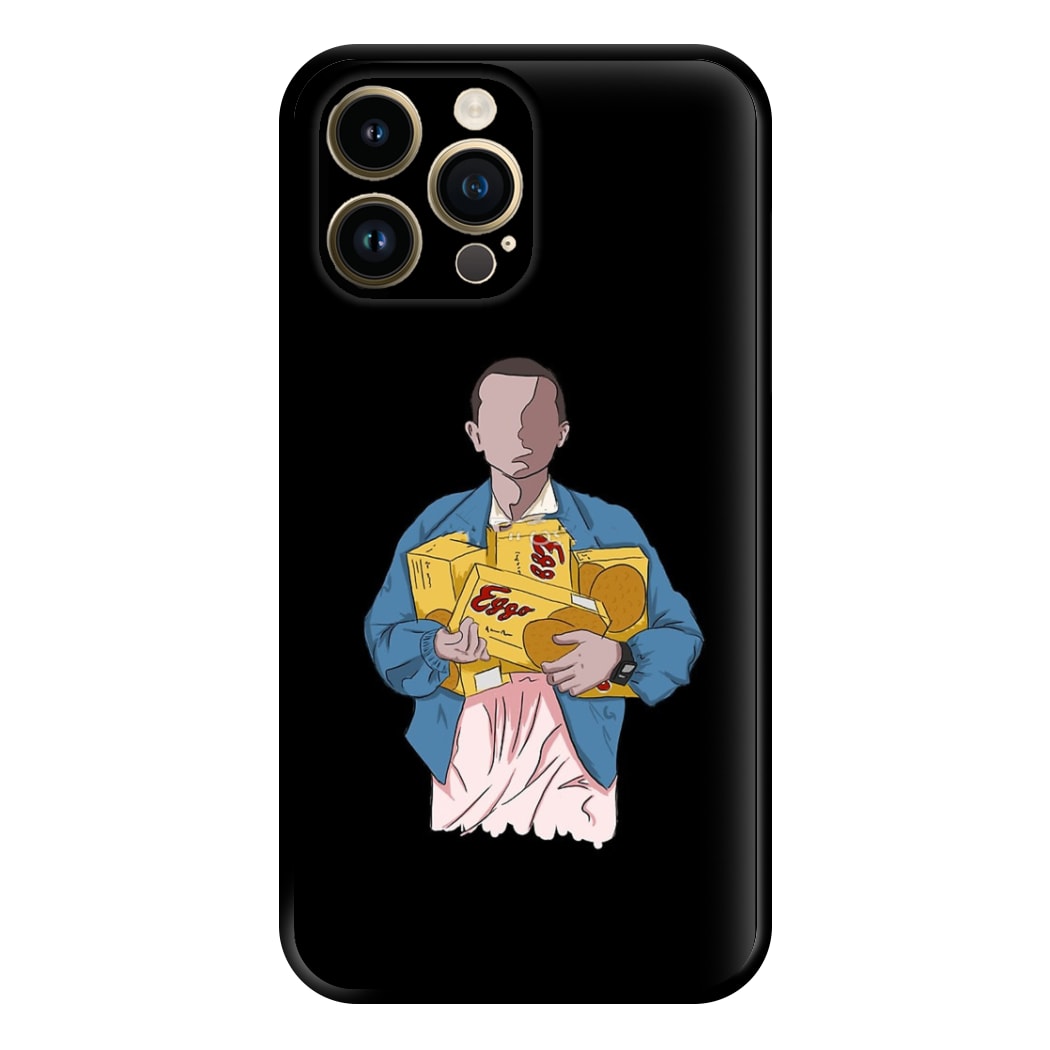 Eleven Faceless Cartoon Phone Case for iPhone 14 Pro Max