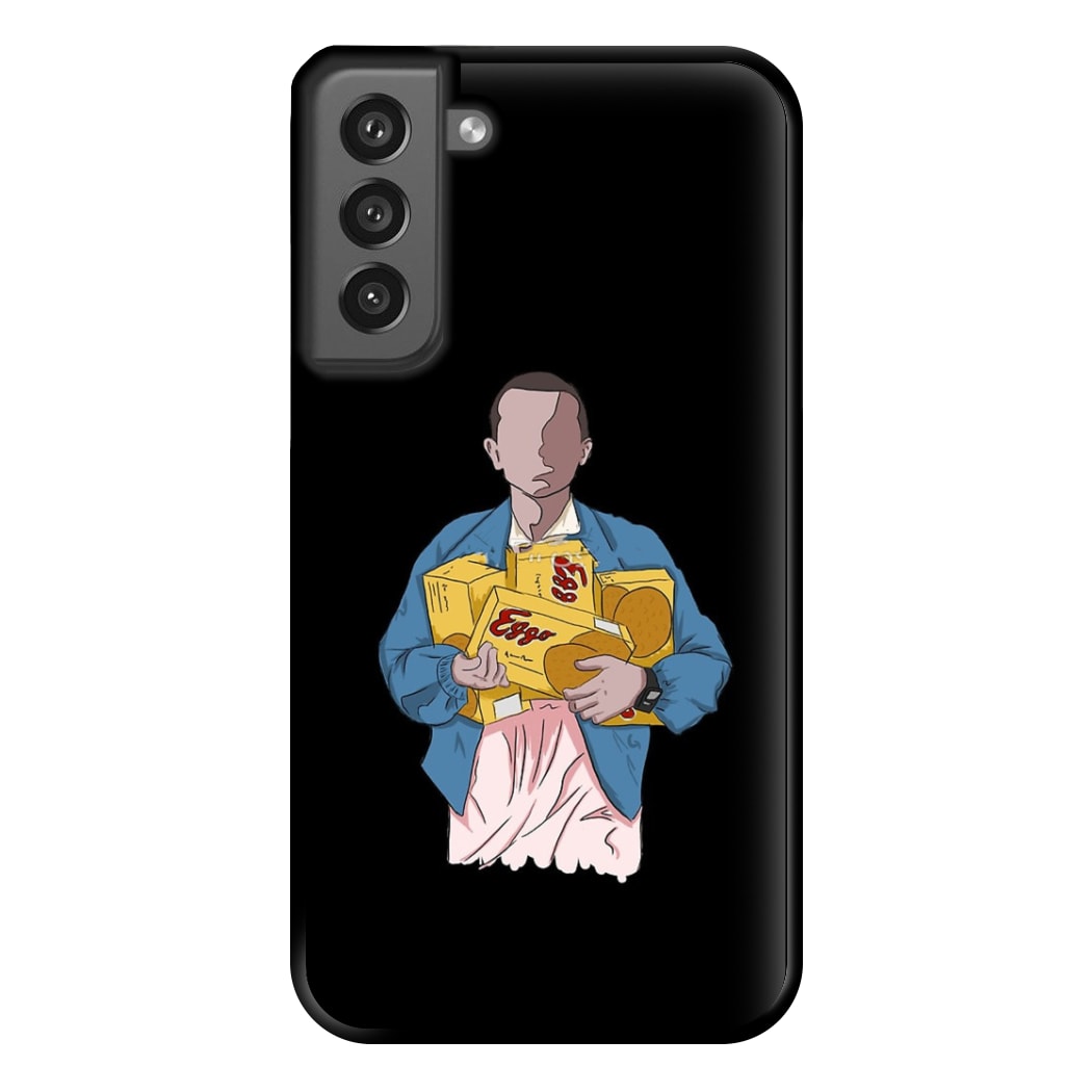 Eleven Faceless Cartoon Phone Case for Galaxy S21FE