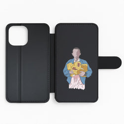 Eleven Faceless Cartoon Flip Phone Case
