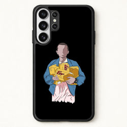 Eleven Faceless Cartoon Phone Case for Galaxy S26 Ultra