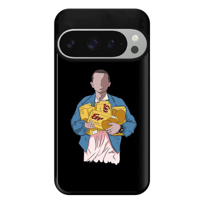 Eleven Faceless Cartoon Phone Case for Google Pixel 9 Pro XL