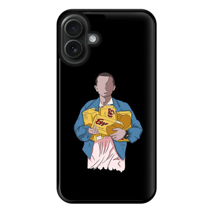 Eleven Faceless Cartoon Phone Case for iPhone 16 Plus