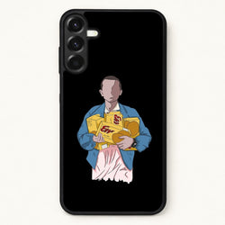 Eleven Faceless Cartoon Phone Case for Galaxy A57