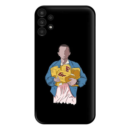 Eleven Faceless Cartoon Phone Case for Galaxy A13