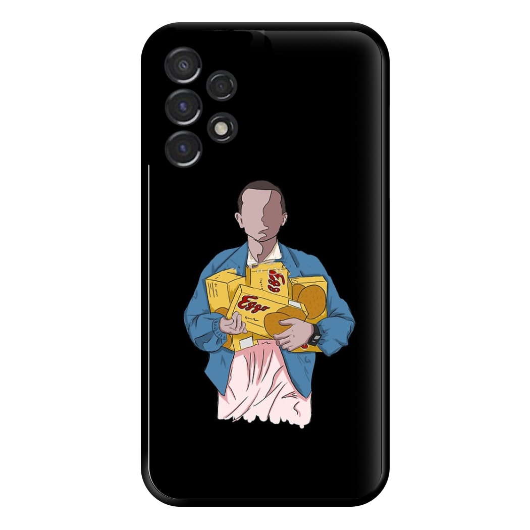 Eleven Faceless Cartoon Phone Case for Galaxy A53