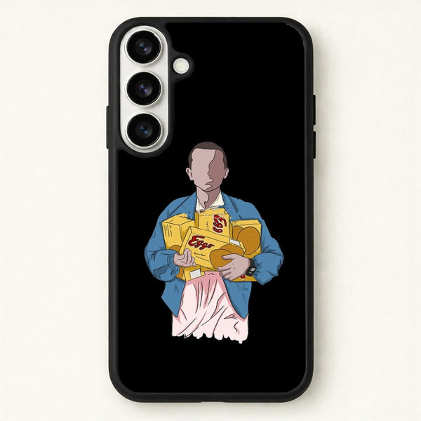 Eleven Faceless Cartoon Phone Case for Galaxy S26 Plus