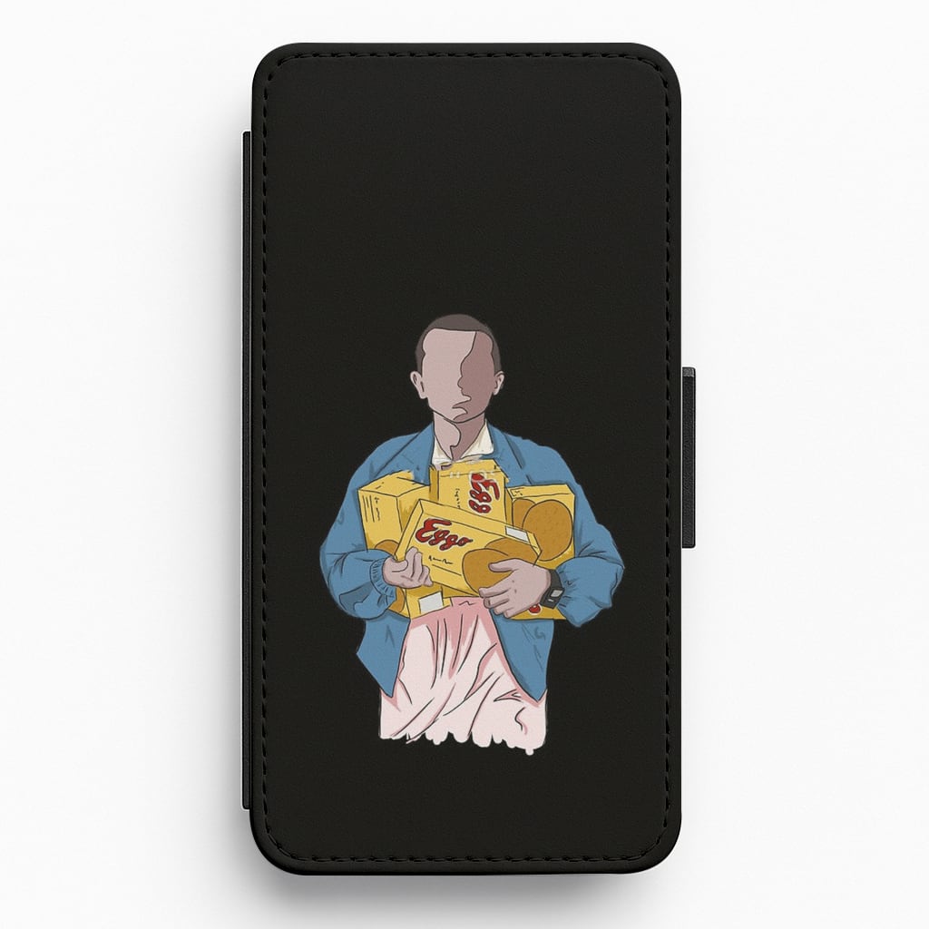 Eleven Faceless Cartoon Flip / Wallet Phone Case
