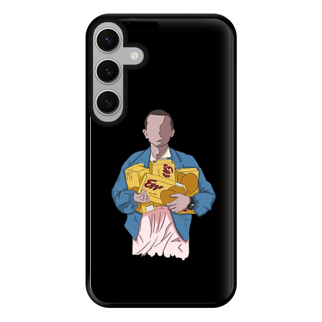 Eleven Faceless Cartoon Phone Case for Galaxy S24FE