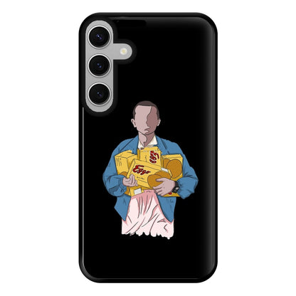 Eleven Faceless Cartoon Phone Case for Galaxy S24FE