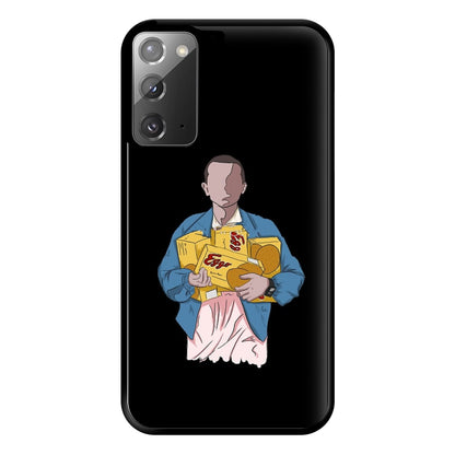 Eleven Faceless Cartoon Phone Case for Galaxy Note 20 Ultra