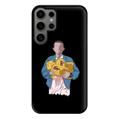 Eleven Faceless Cartoon Phone Case for Galaxy S24 Ultra