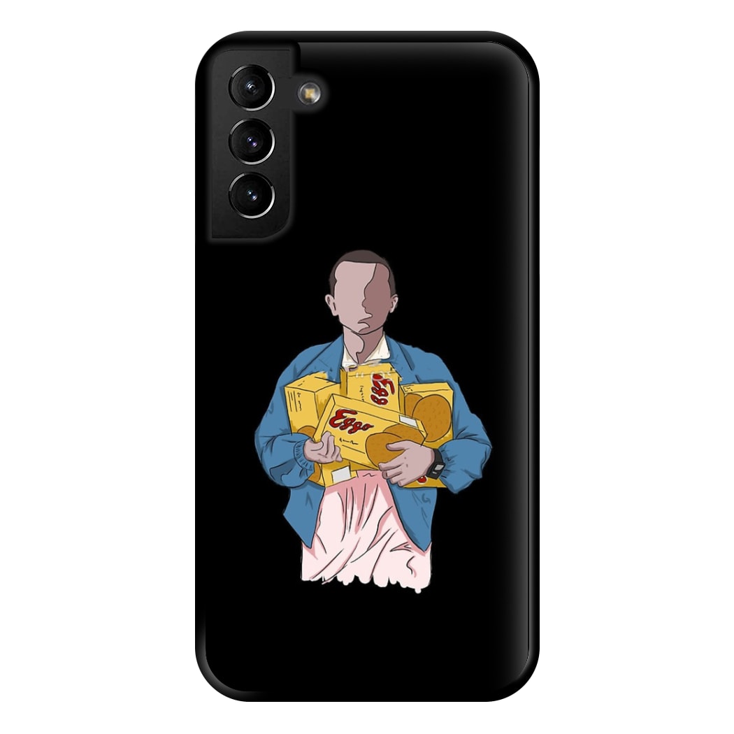 Eleven Faceless Cartoon Phone Case for Galaxy S21 Plus