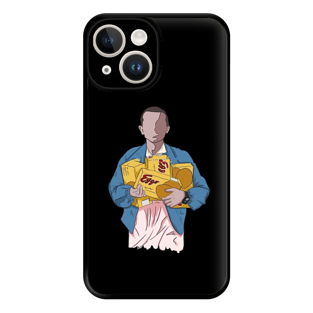 Eleven Faceless Cartoon Phone Case for iPhone 14