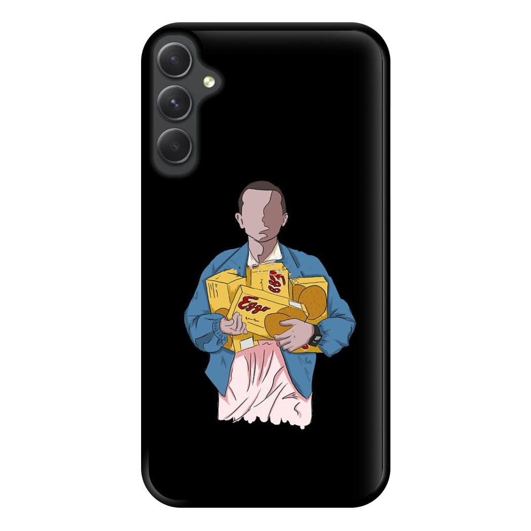 Eleven Faceless Cartoon Phone Case for Galaxy A54