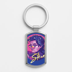 Silver Metal Keyring