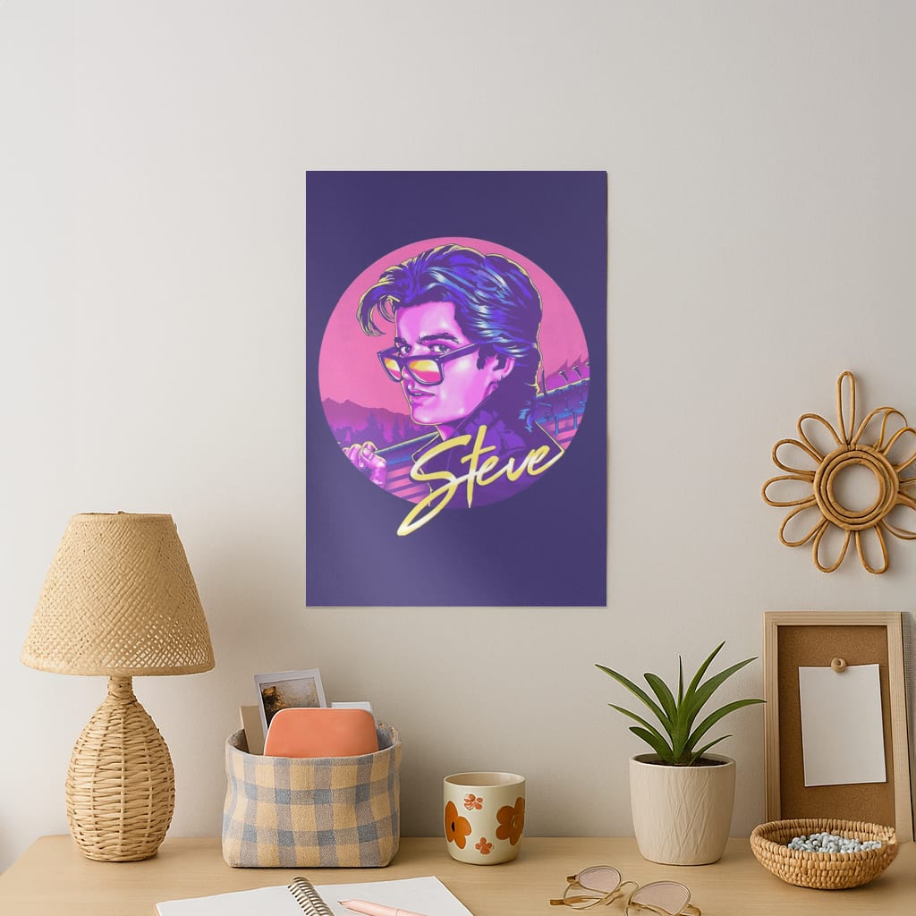Steve Harrington Art Print