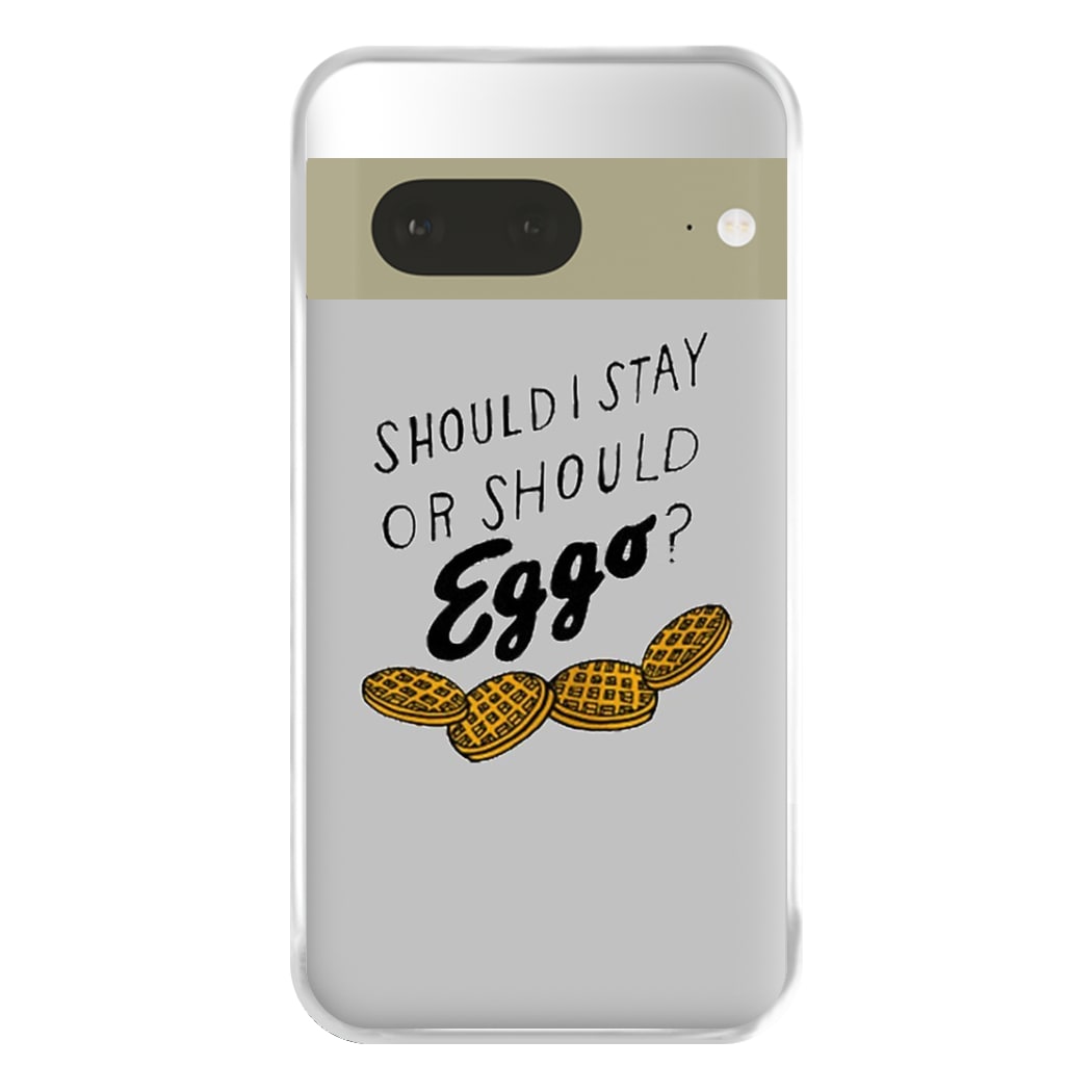 Should I Stay Or Should I Eggo Phone Case for Google Pixel 7a