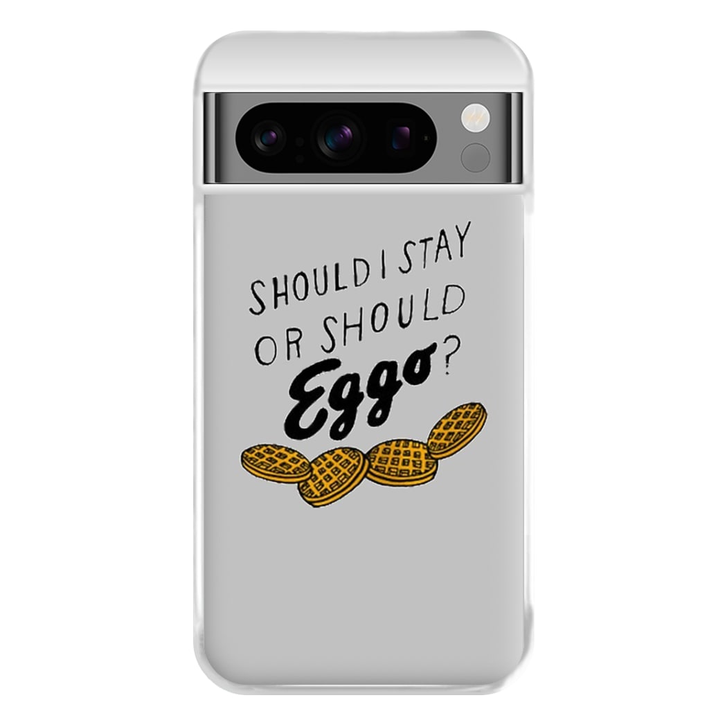 Should I Stay Or Should I Eggo Phone Case for Google Pixel 8 Pro