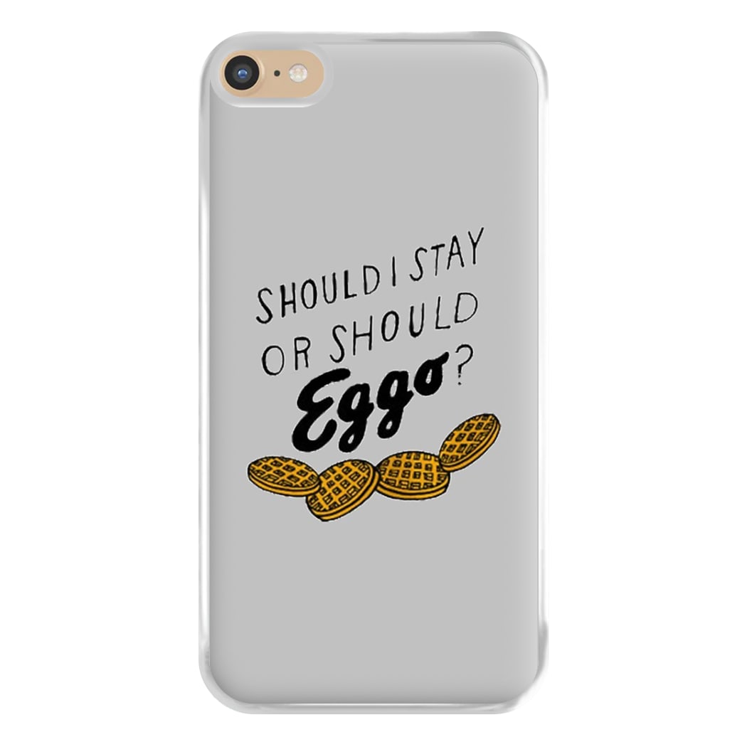 Should I Stay Or Should I Eggo Phone Case for iPhone 6 Plus / 7 Plus / 8 Plus