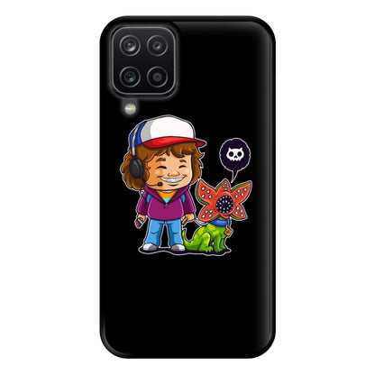 Dustin and The Demogorgon Phone Case for Galaxy A12