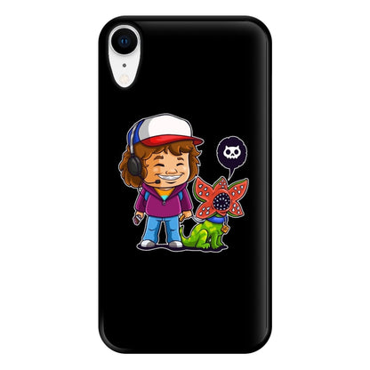 Dustin and The Demogorgon Phone Case for iPhone XR