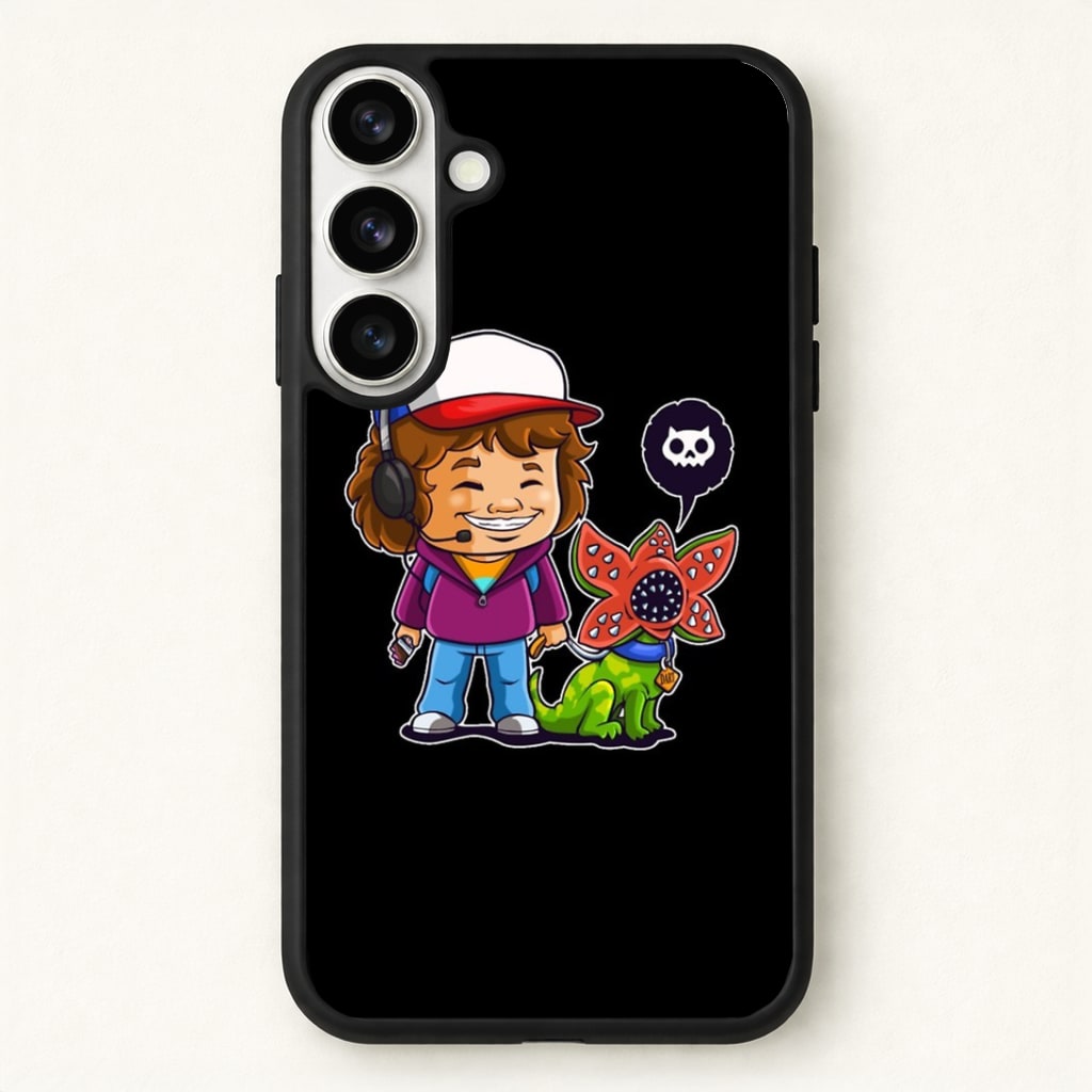 Dustin and The Demogorgon Phone Case for Galaxy S26 Plus