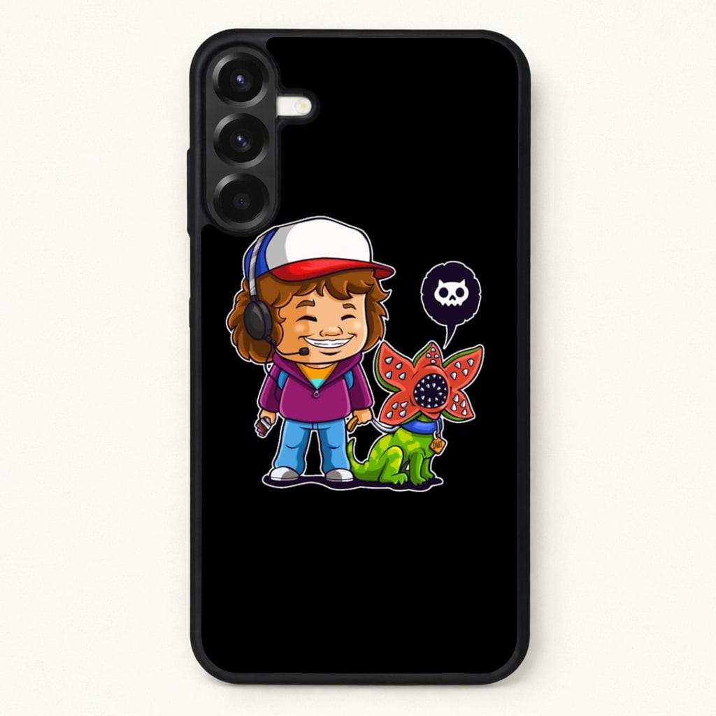 Dustin and The Demogorgon Phone Case