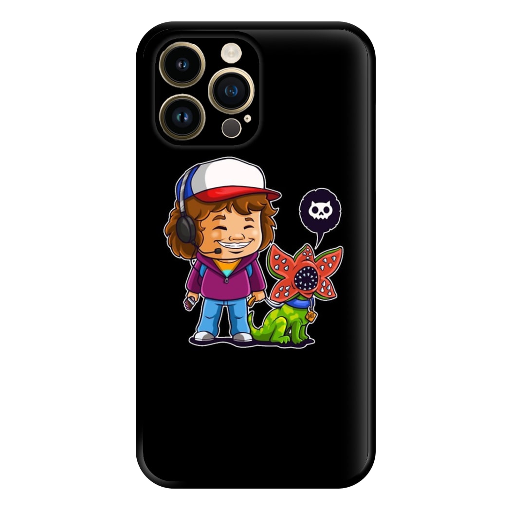 Dustin and The Demogorgon Phone Case for iPhone 14 Pro Max