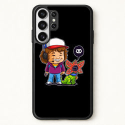 Dustin and The Demogorgon Phone Case for Galaxy S26 Ultra