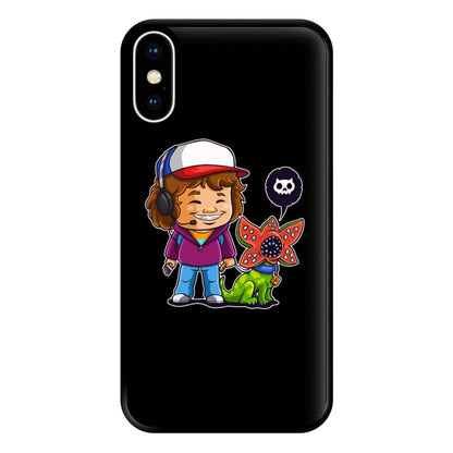 Dustin and The Demogorgon Phone Case for iPhone XS Max