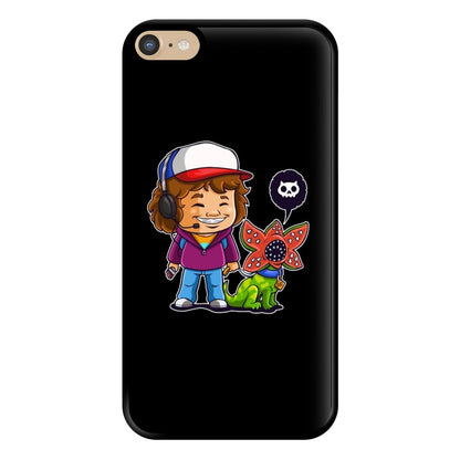 Dustin and The Demogorgon Phone Case for iPhone 6 Plus / 7 Plus / 8 Plus