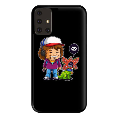 Dustin and The Demogorgon Phone Case for Galaxy A71