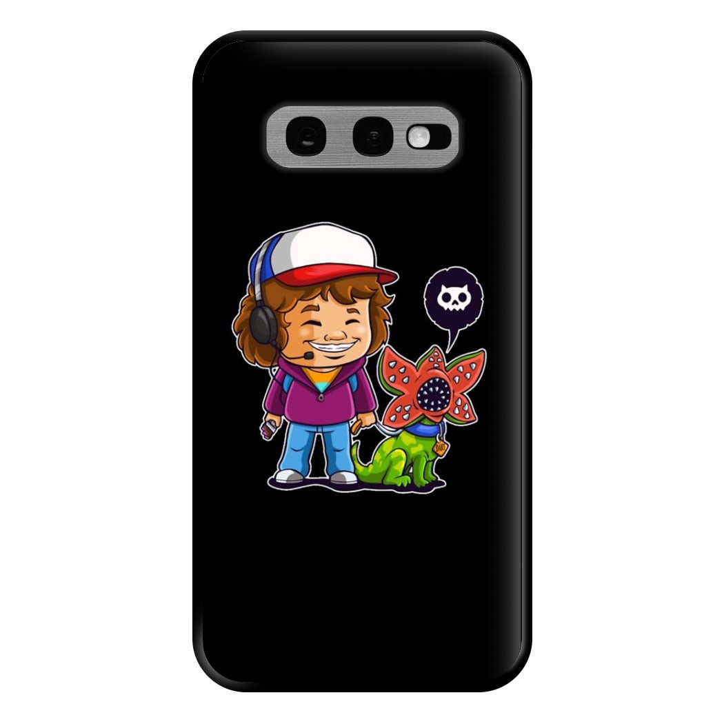 Dustin and The Demogorgon Phone Case for Galaxy S10e