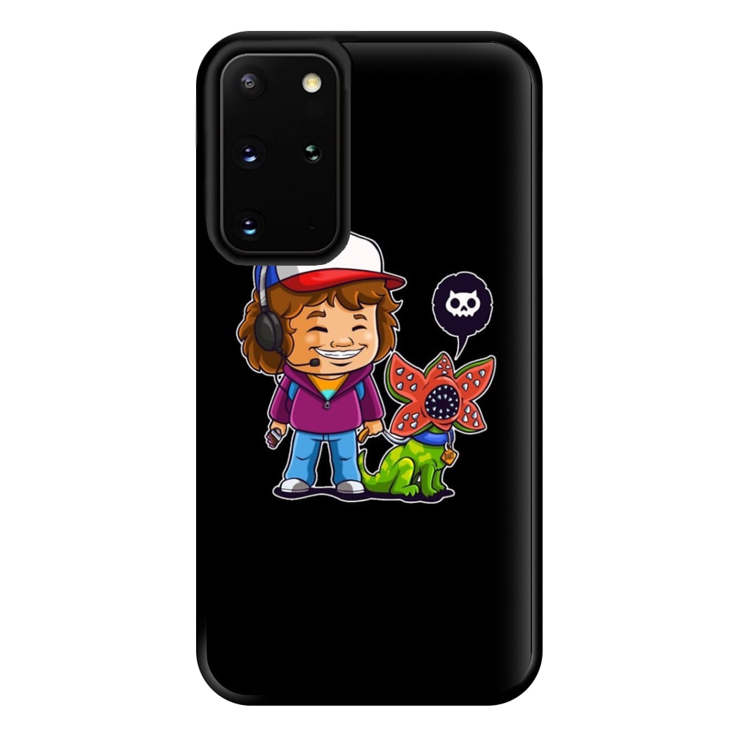 Dustin and The Demogorgon Phone Case for Galaxy S20 Plus