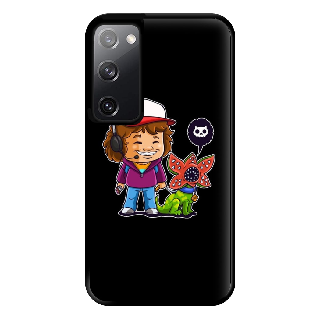 Dustin and The Demogorgon Phone Case for Galaxy S20