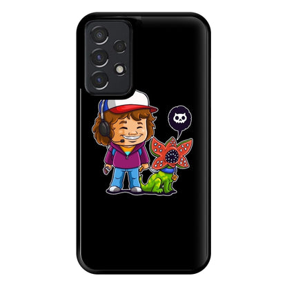 Dustin and The Demogorgon Phone Case for Galaxy A52 / A52s