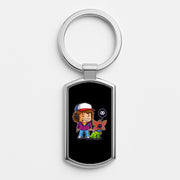 Dustin and The Demogorgon Luxury Keyring 1