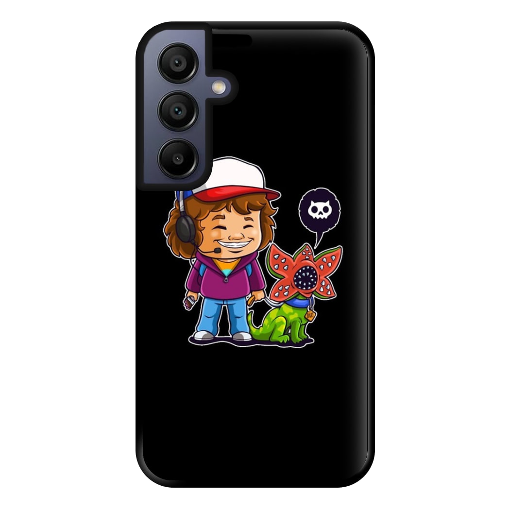 Dustin and The Demogorgon Phone Case for Galaxy A15