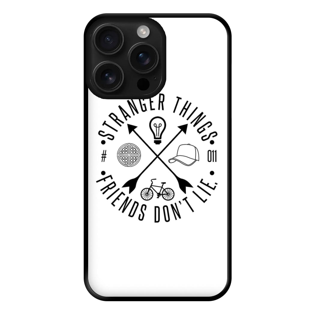 Friends Don't Lie - White Stranger Phone Case