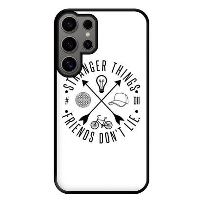 Friends Don't Lie - White Stranger Phone Case for Galaxy S24 Ultra