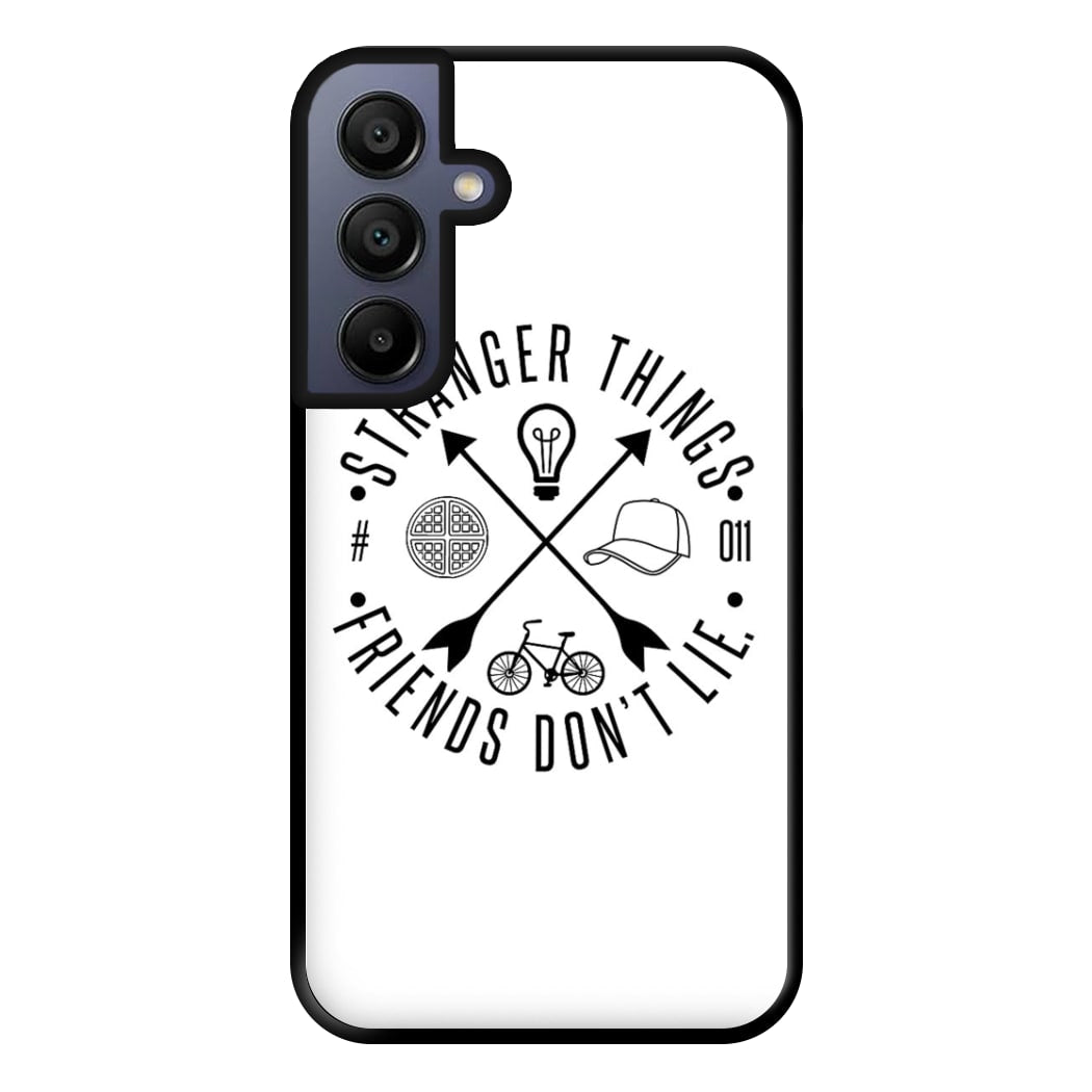 Friends Don't Lie - White Stranger Phone Case for Galaxy A15