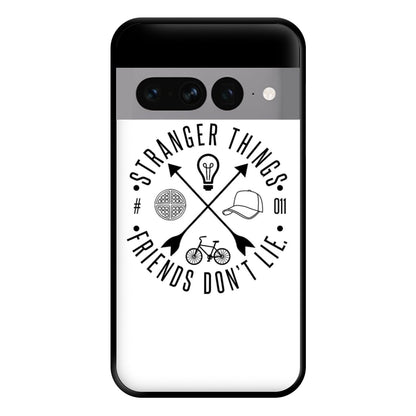 Friends Don't Lie - White Stranger Phone Case for Google Pixel 7 Pro