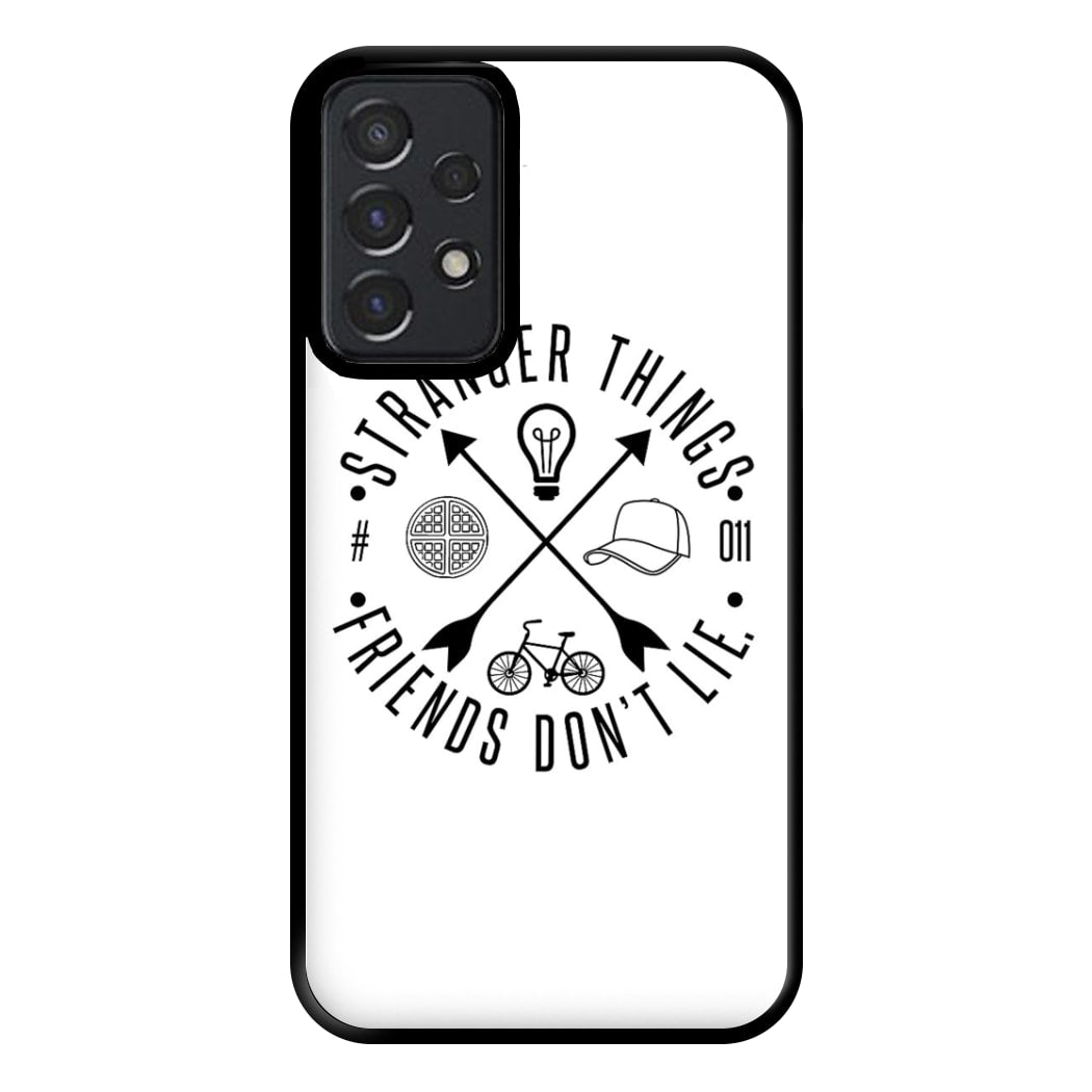 Friends Don't Lie - White Stranger Phone Case for Galaxy A52 / A52s